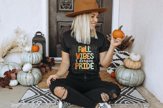 Fall Vibes Dragon Pride Tee