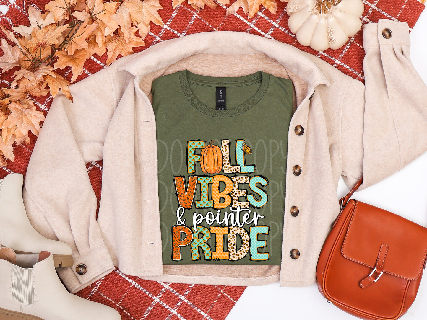 Fall Vibes Pointer Pride Tee