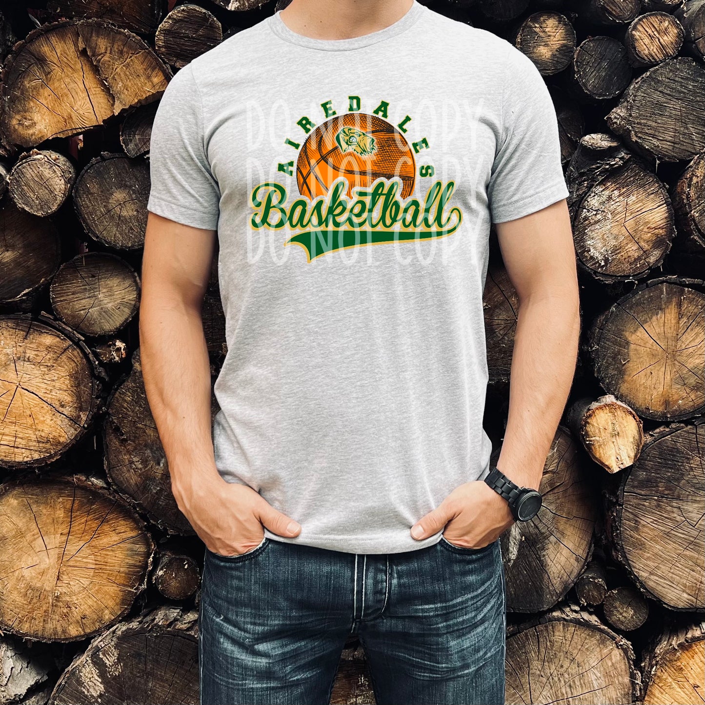 Airedales Basketball Tee