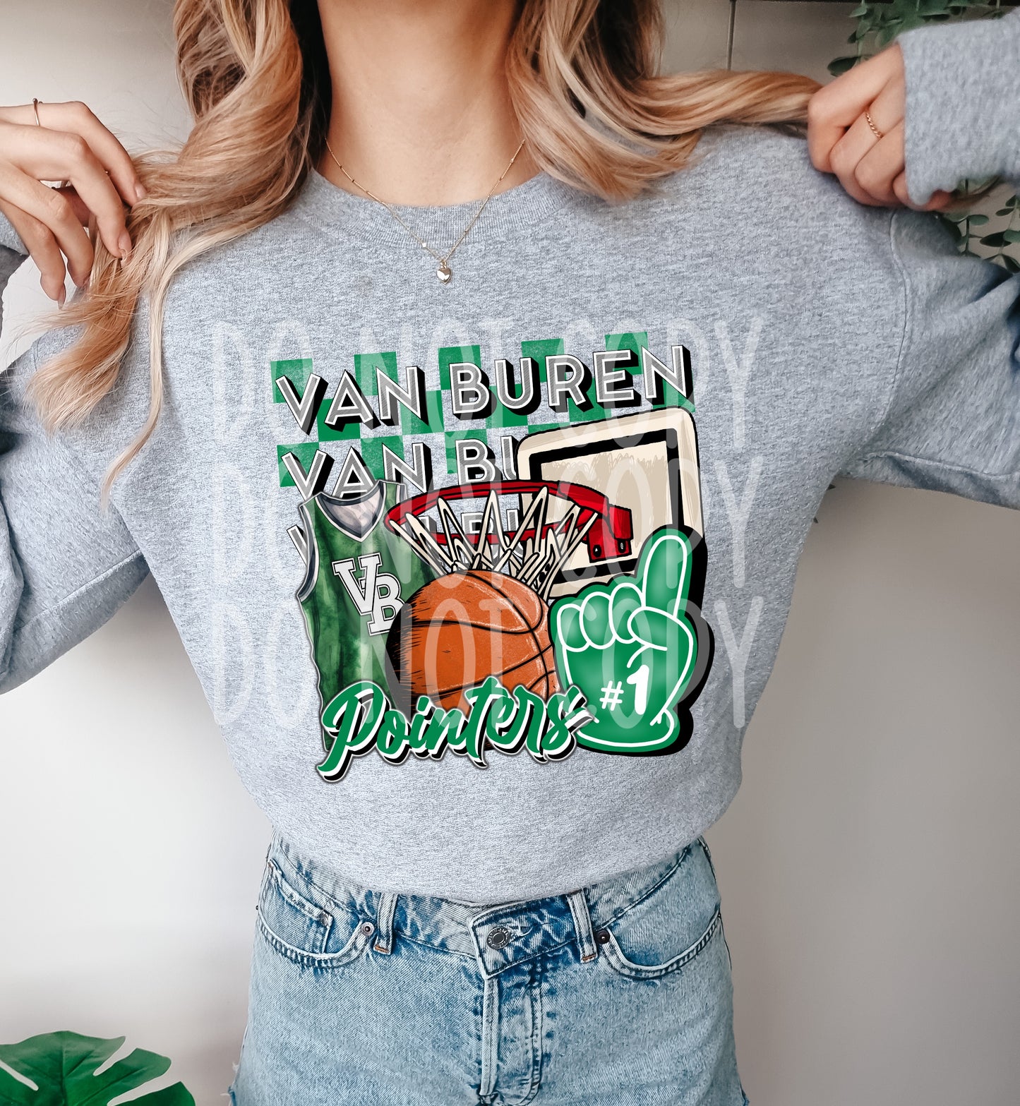 Van Buren Basketball Tee