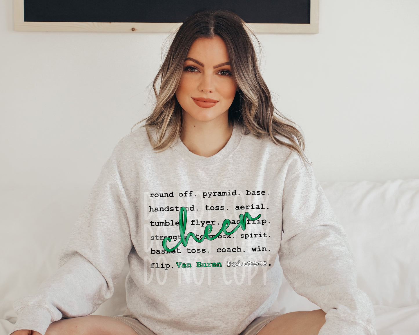 Pointers Cheer Words Tee