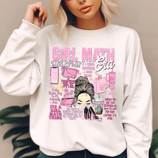 Girl Math Tee