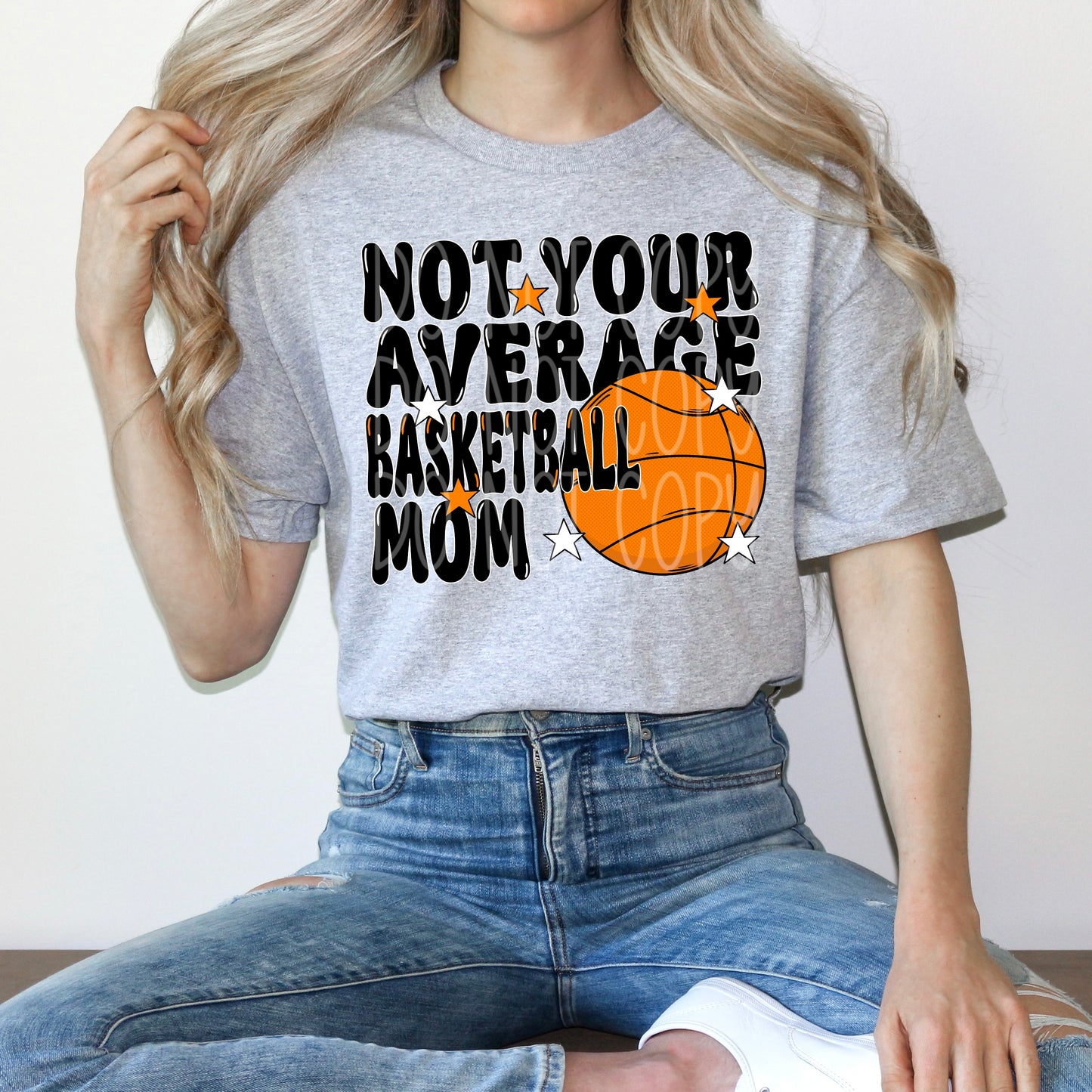 Not Your Average Basketball Mom Tee