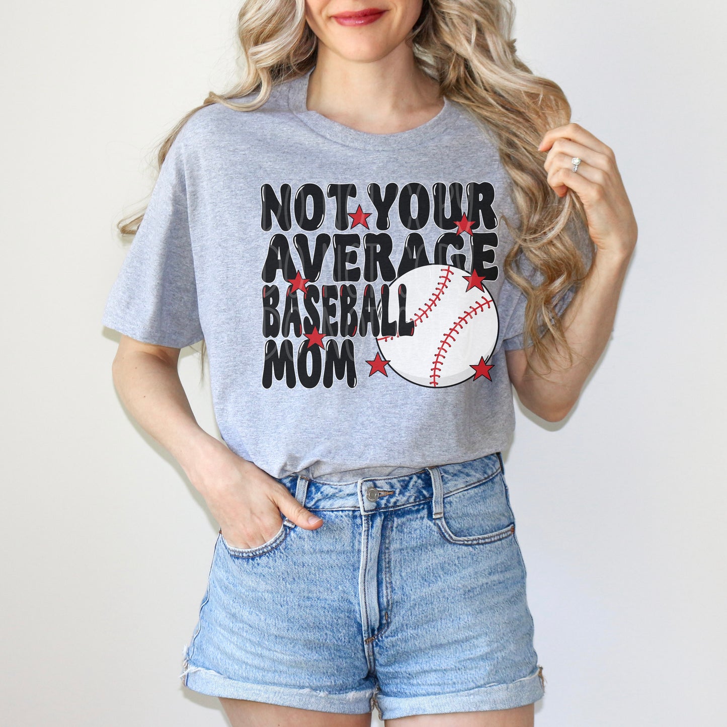 Not Your Average Baseball Mom Tee