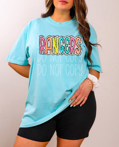 Rangers Spring Dottie Tee