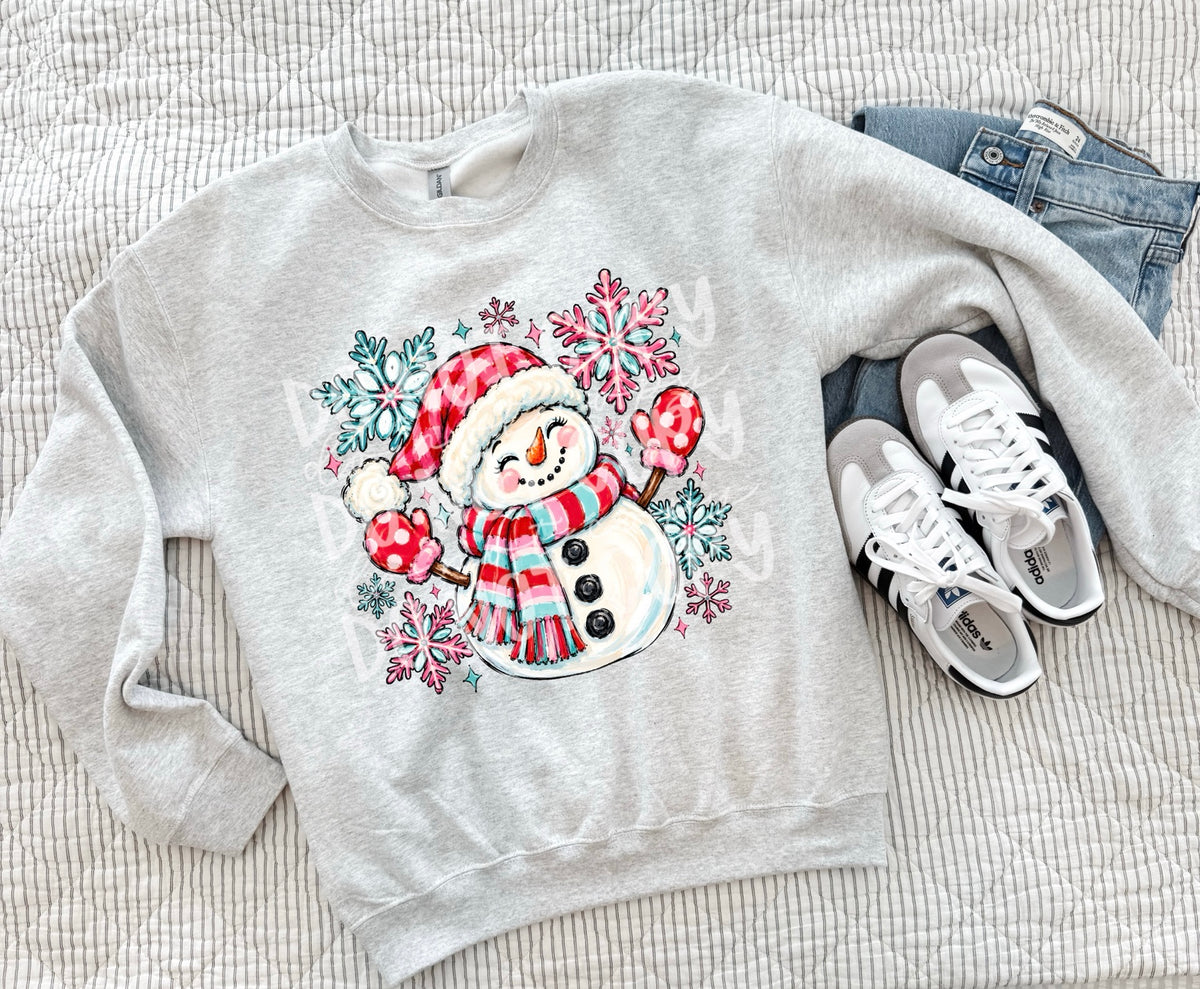 Christmas Snowman Christmas apparel mockup