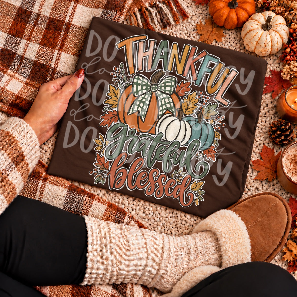 Thankful Grateful Blessed | Tees of the Week | Oct 25–31