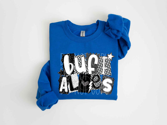 Buffaloes B&W Collage Tee