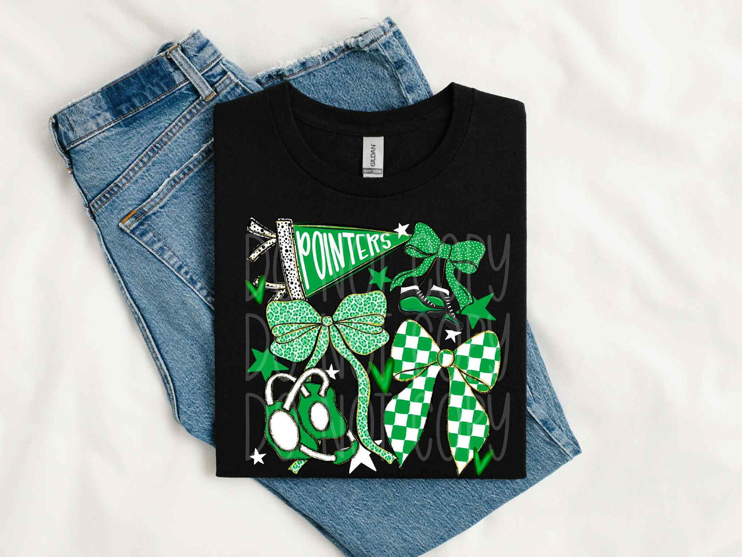 Pointers Coquette Flags Tee