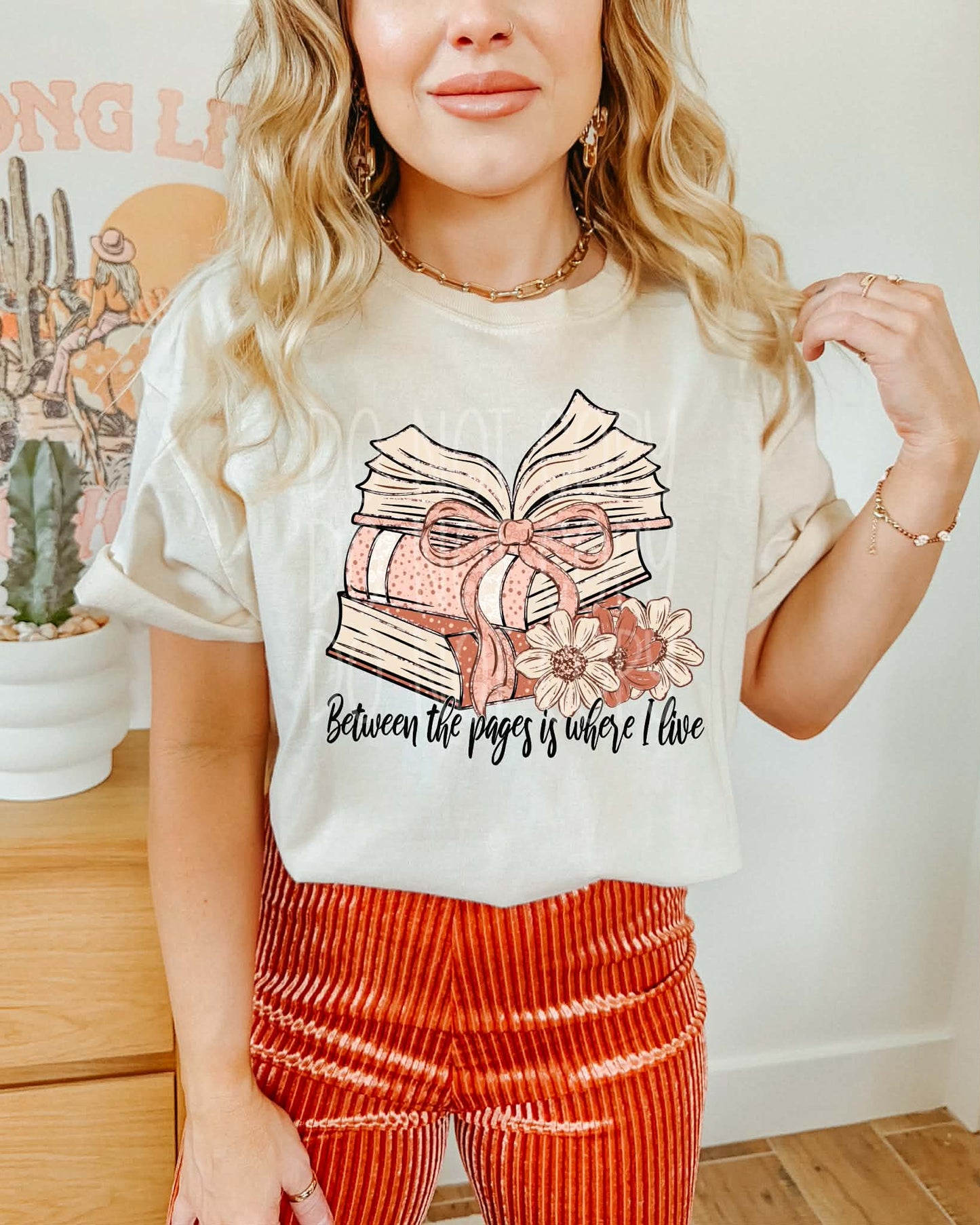 Between The Pages Tee