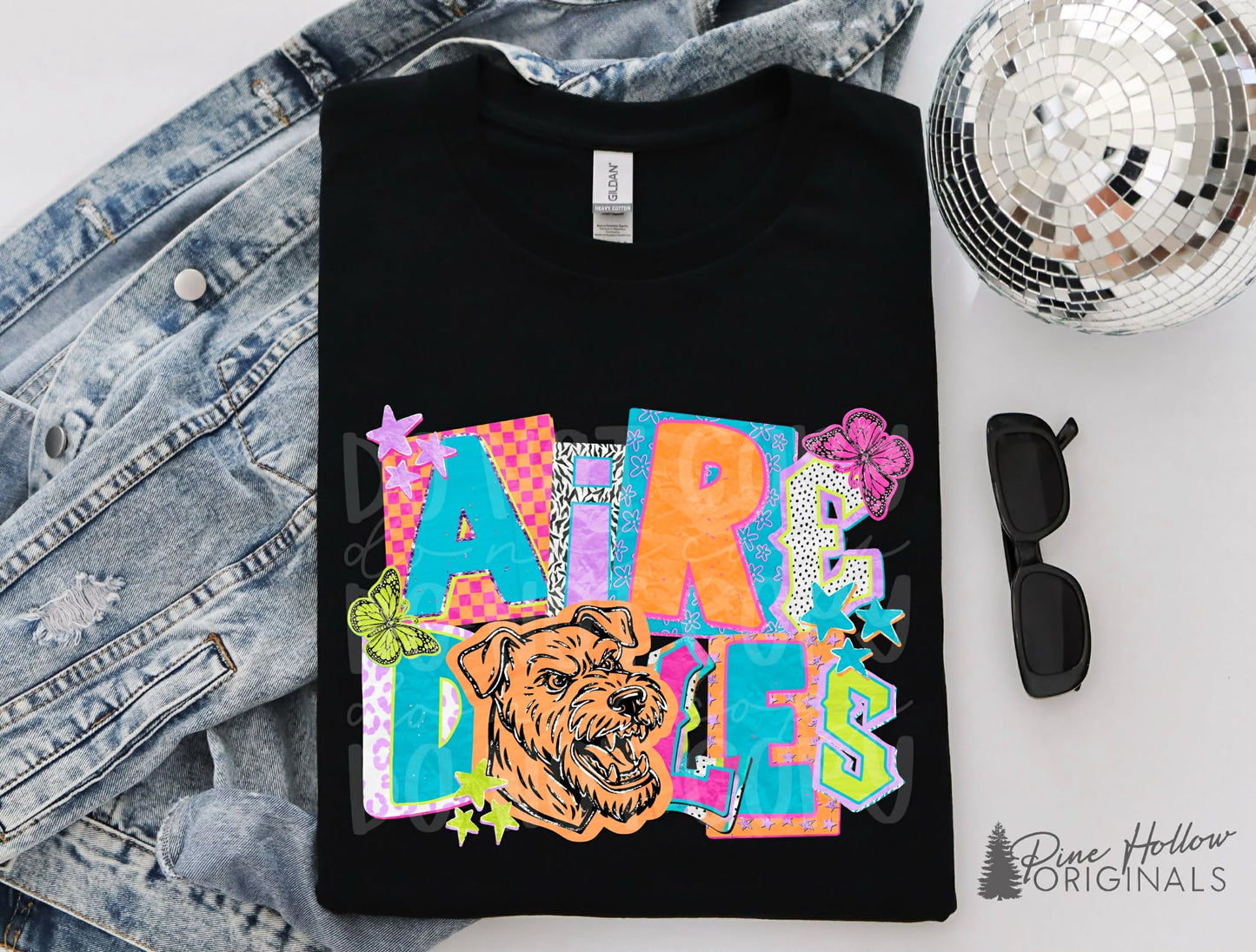 Airedales Neon Tee