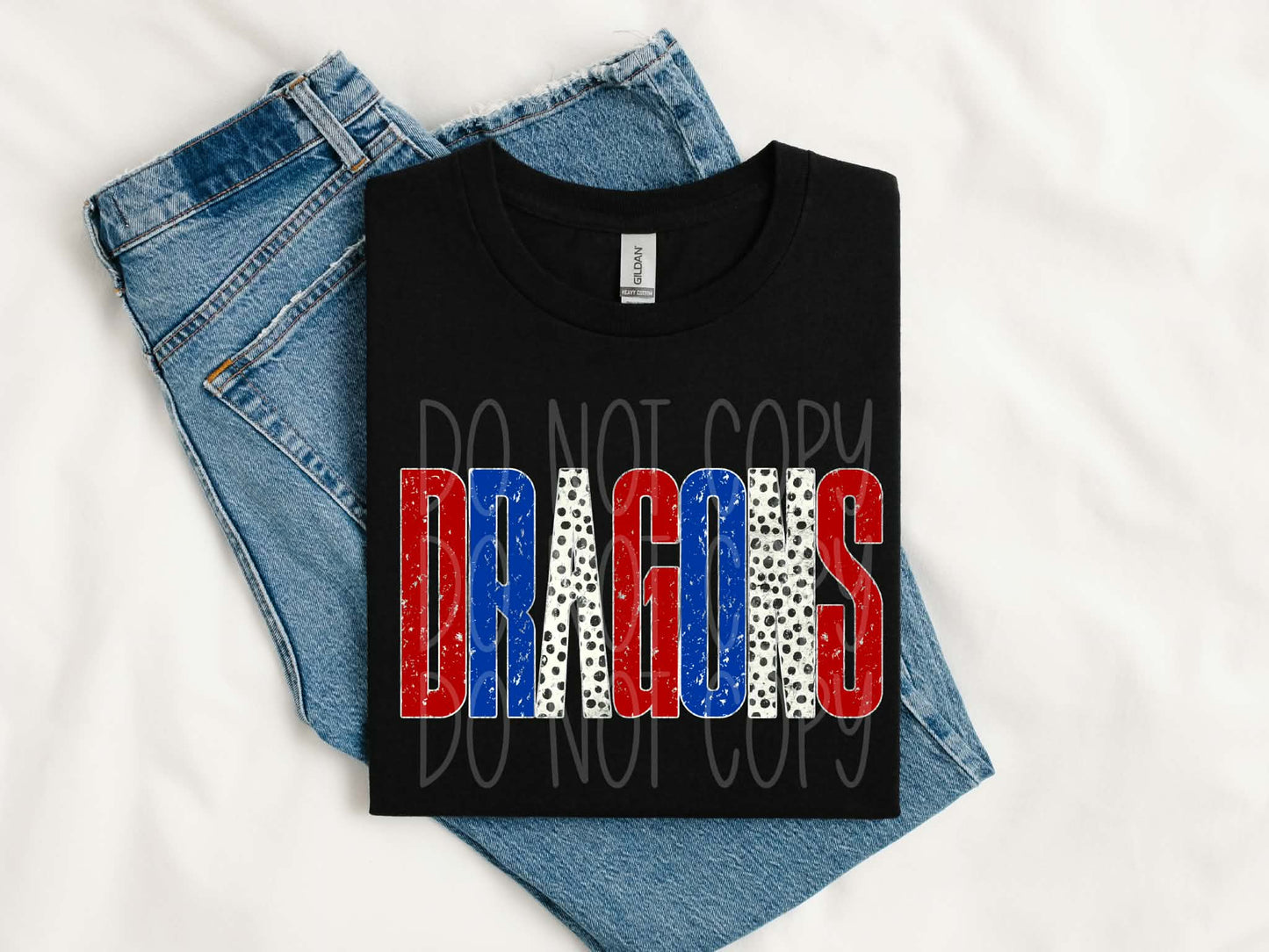 Dragons Distressed Tee
