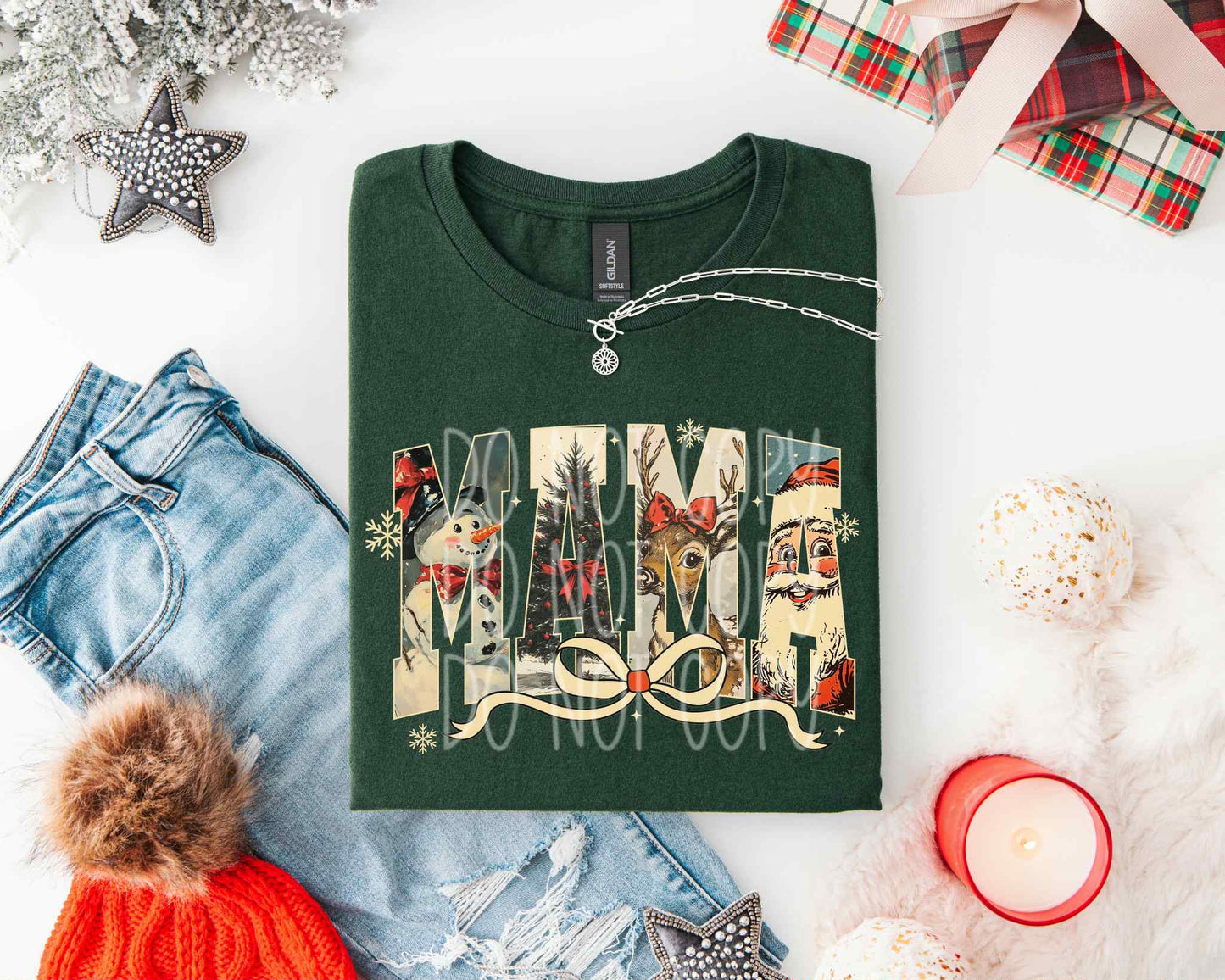 Mama Christmas Tee