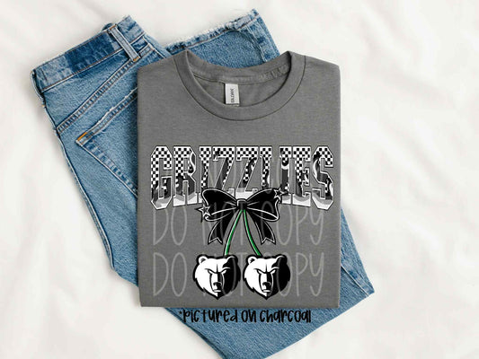 Grizzlies Retro Frame Tee