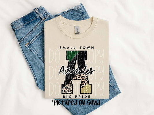 Alma Airedales Small Town Big Pride Tee