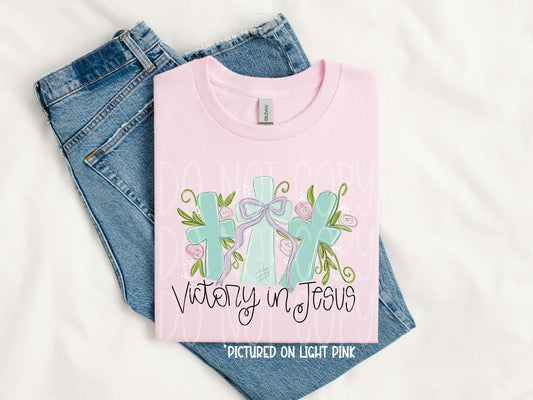 Victory In Jesus Tee