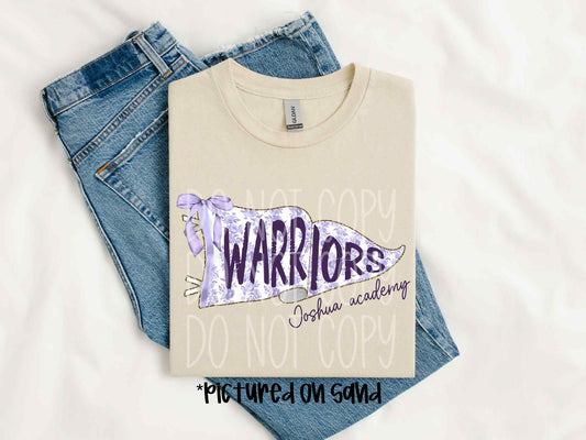 Joshua Academy Warriors Flag Tee