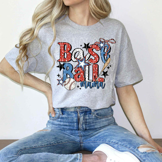 Baseball Mama Tee
