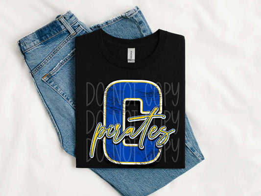 Distressed Pirates Tee