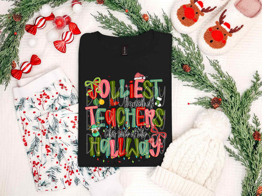 Jolliest Bunch Of Teachers Tee