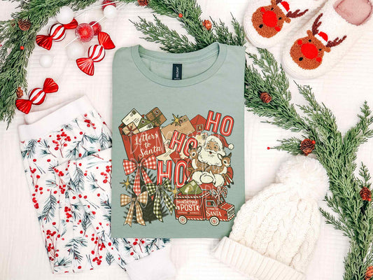 Ho Ho Ho Collage Tee