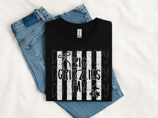 Big Grizzlies Fan Tee