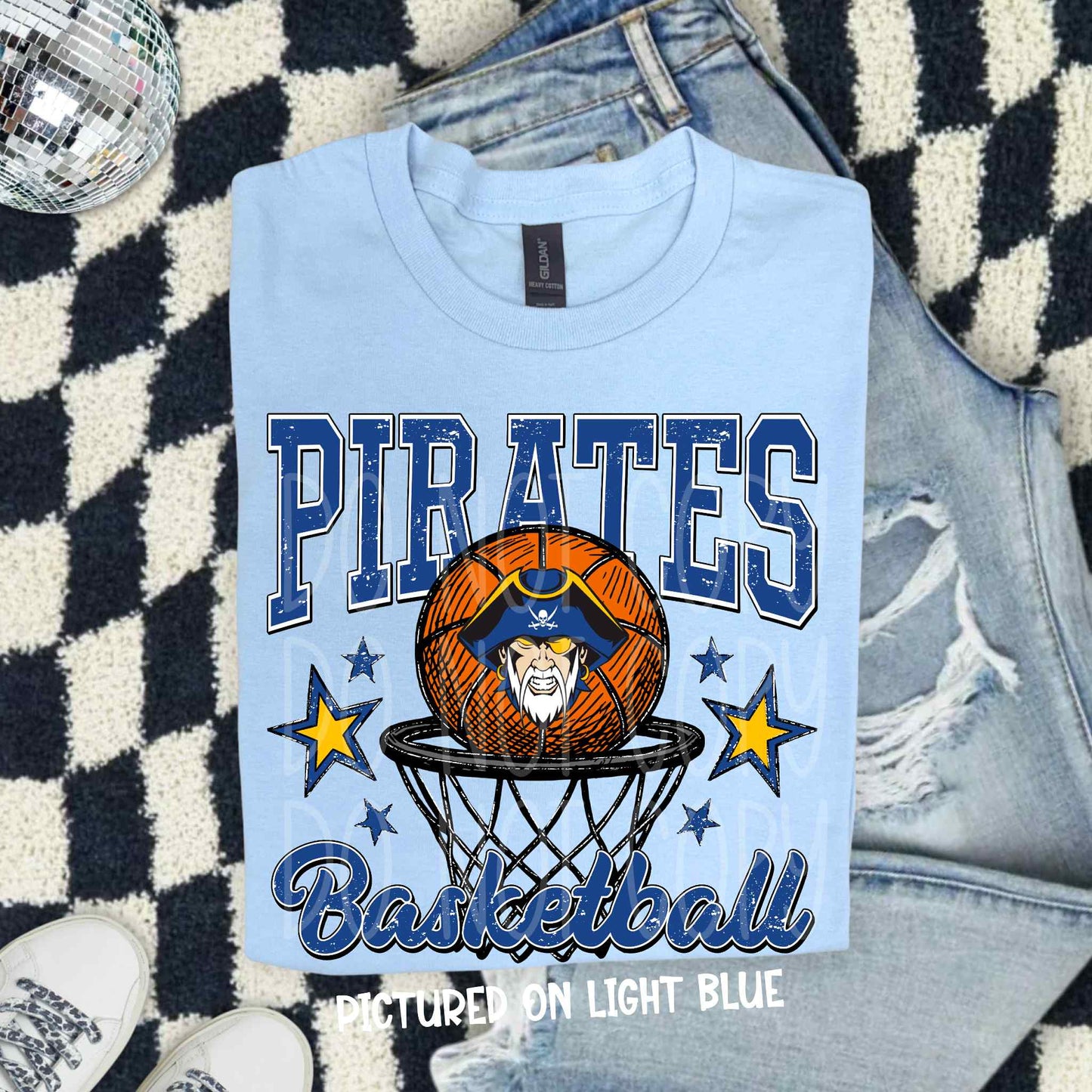 Pirates Basketball Tee