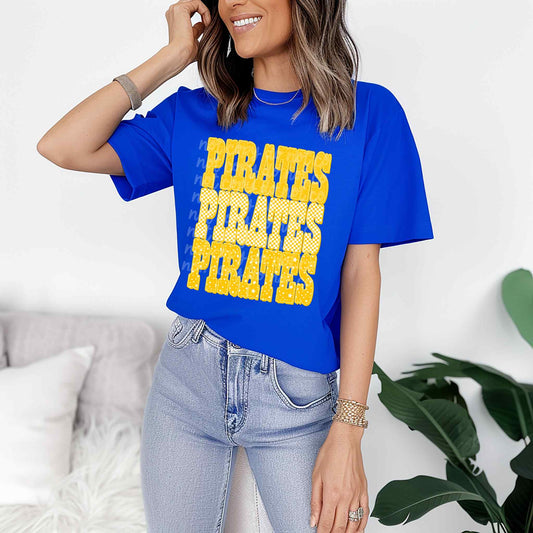 Pirates Stacked Tee