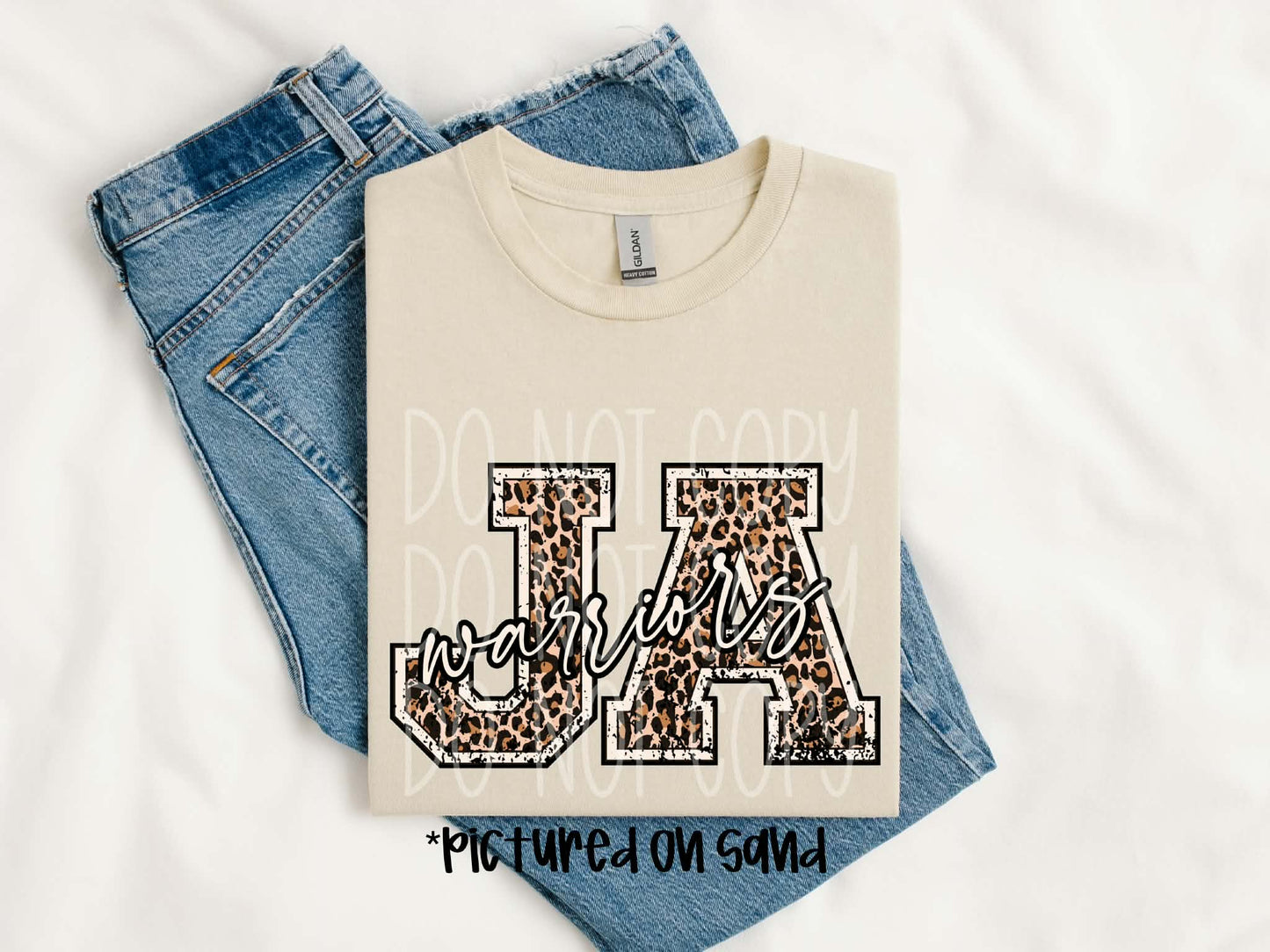 JA Warriors Distressed Tee