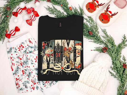Mimi Christmas Tee