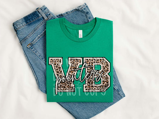 VB Pointers Distressed Tee