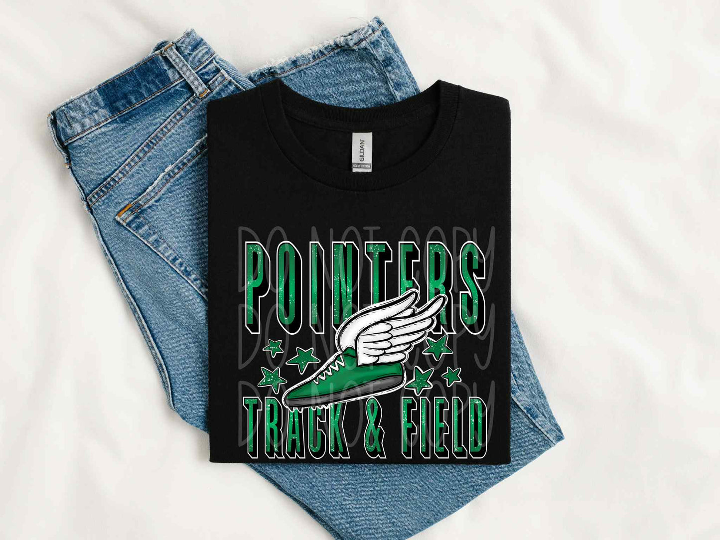 Pointers Track and Field Tee