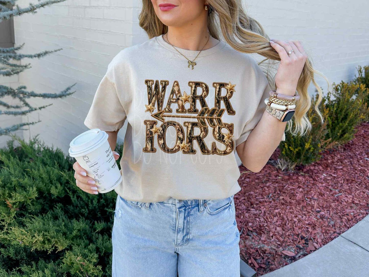 Warriors Camo Tee