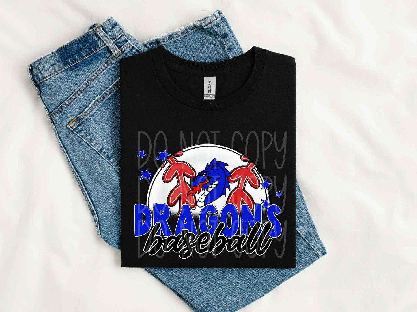 Dragons Baseball Tee