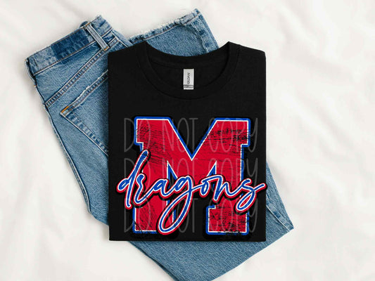 Distressed Dragons Tee