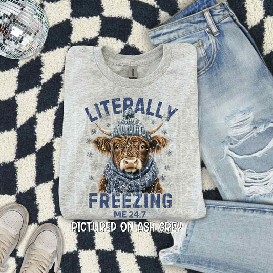 Literally Freezing Tee