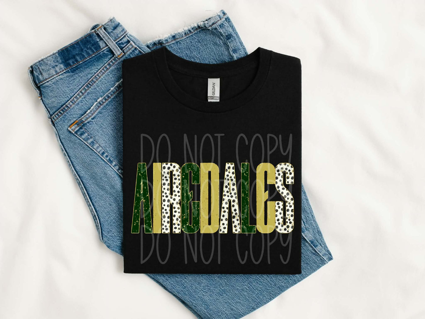 Airedales Distressed Tee