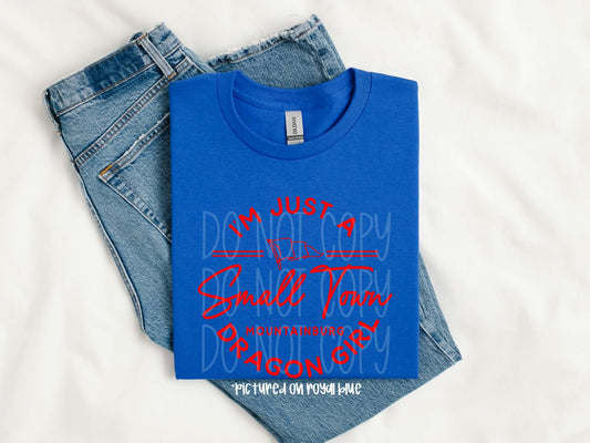 I'm Just A Small Town Dragon Girl Tee