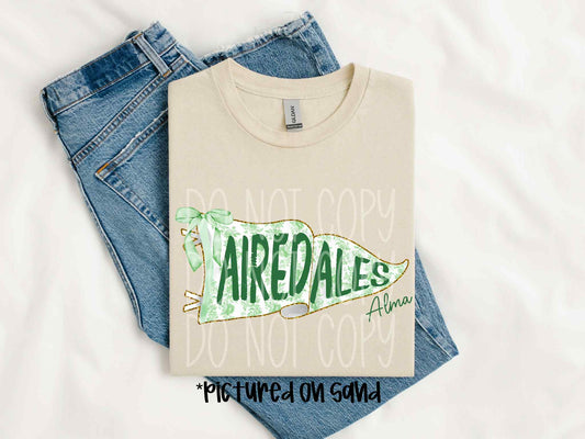 Airedales Flag Tee