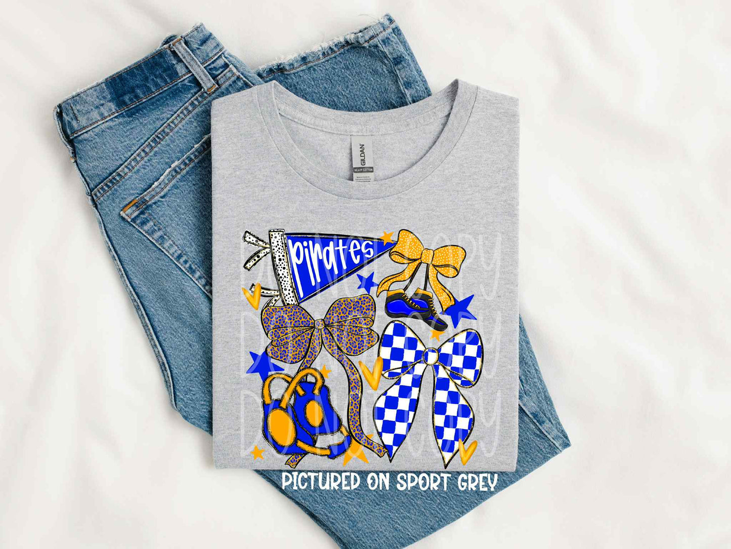 Pirates Coquette Flags Tee