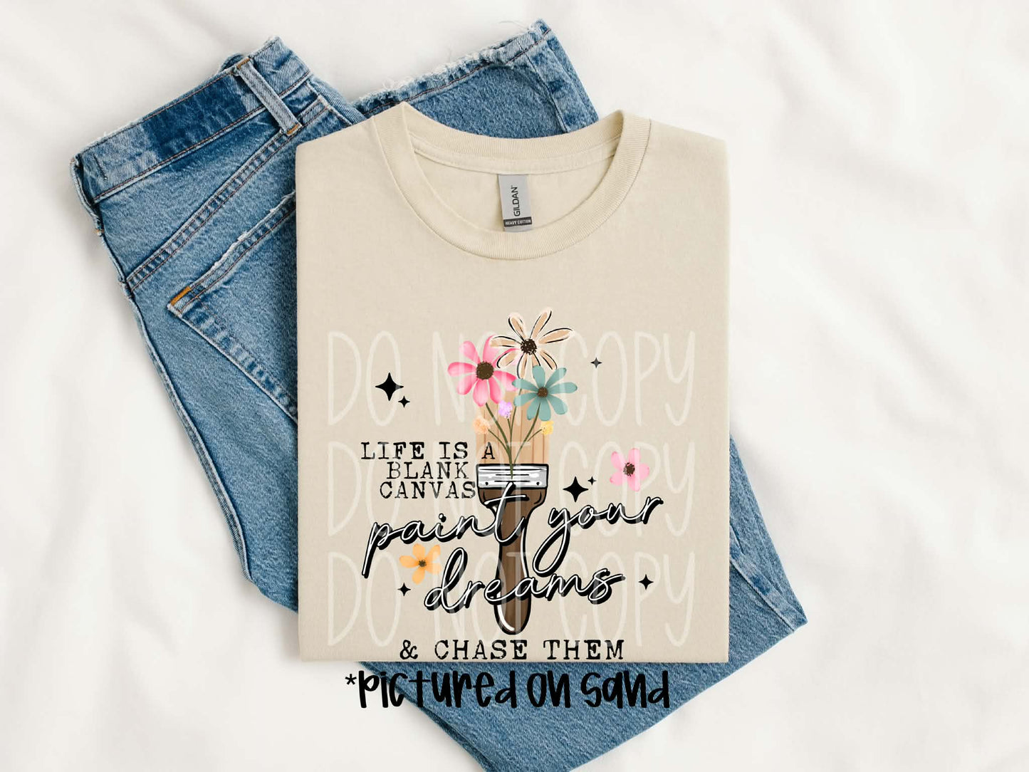 Life Is A Blank Canvas Tee
