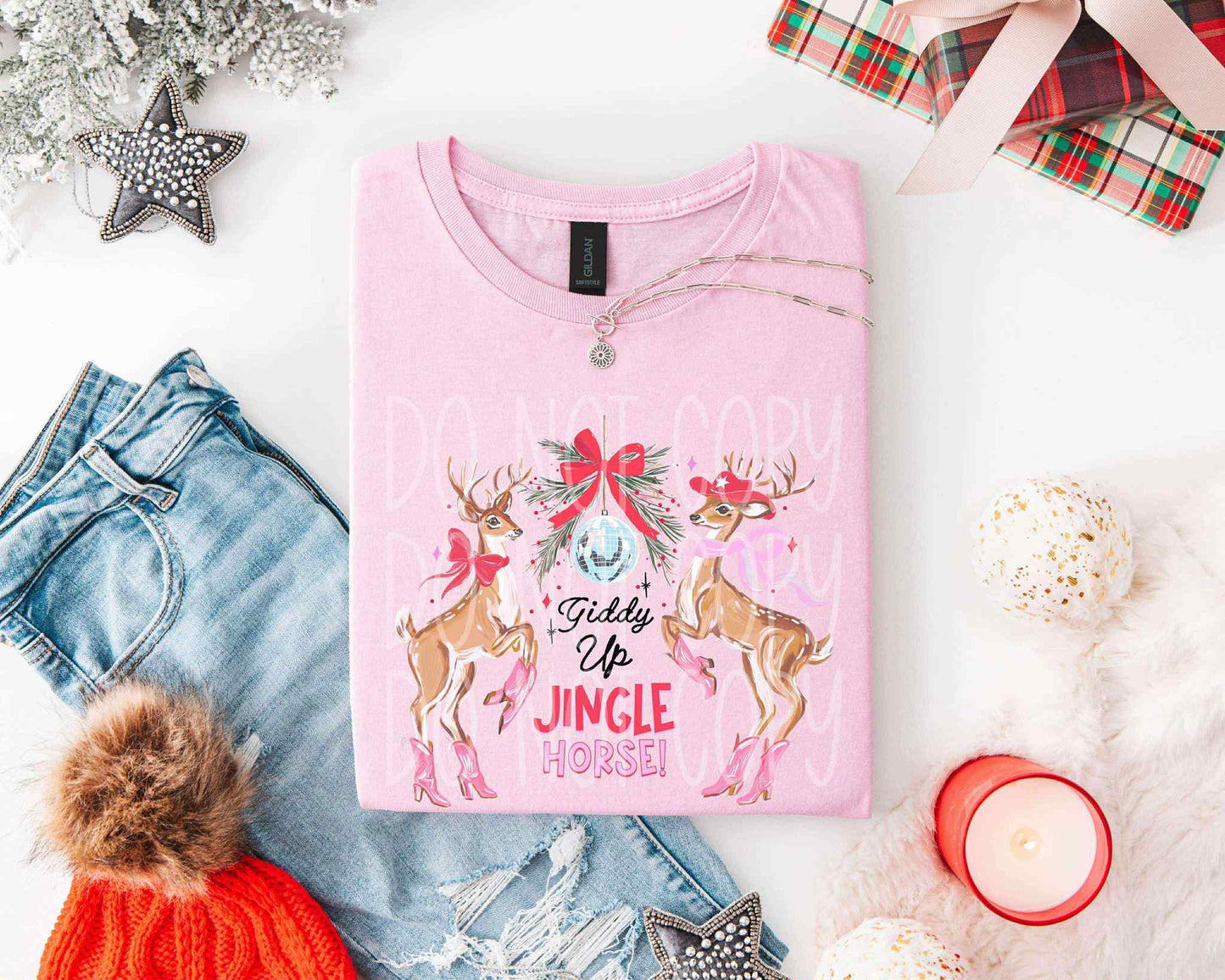 Giddy Up Jingle Horse Tee