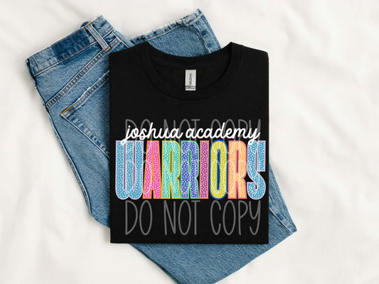 Joshua Academy Warriors Tee