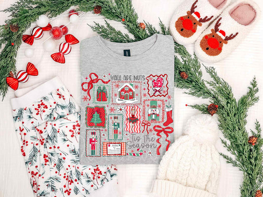 Yall Are Nuts Frames Collage Tee