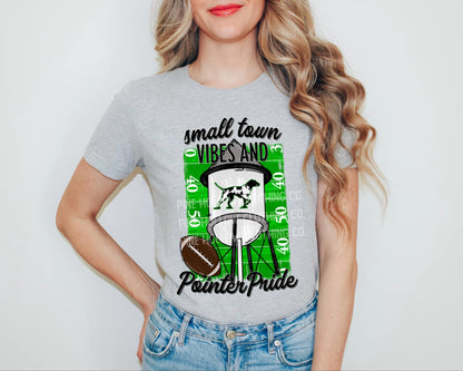 Small Town Vibes And Pointer Pride Tee