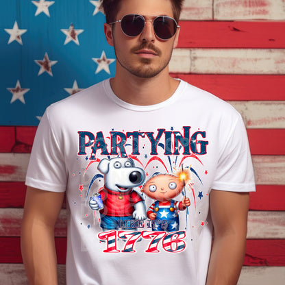 Partying Like It's 1776 Tee