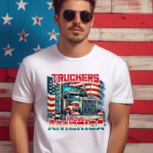 Truckers Move America Tee