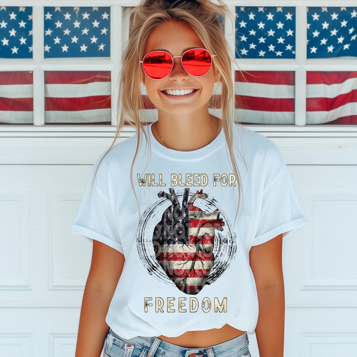 Will Bleed For Freedom Tee