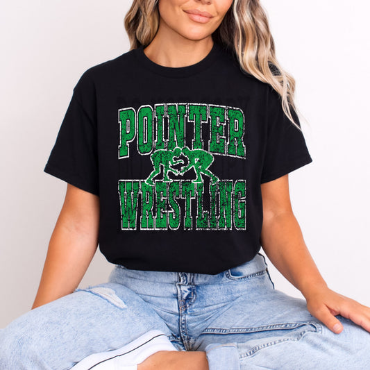 Pointer Wrestling Tee