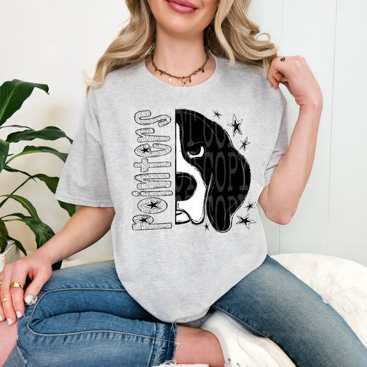 Pointers BW Dottie Tee